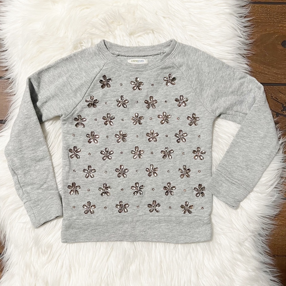 Jeweled Crewcuts Sweatshirt